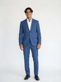 2-delig pak Mid Blue Sharkskin
