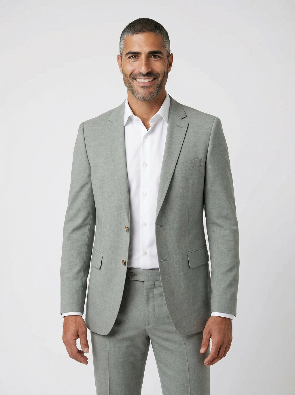 2-delig pak Mid Green Sharkskin