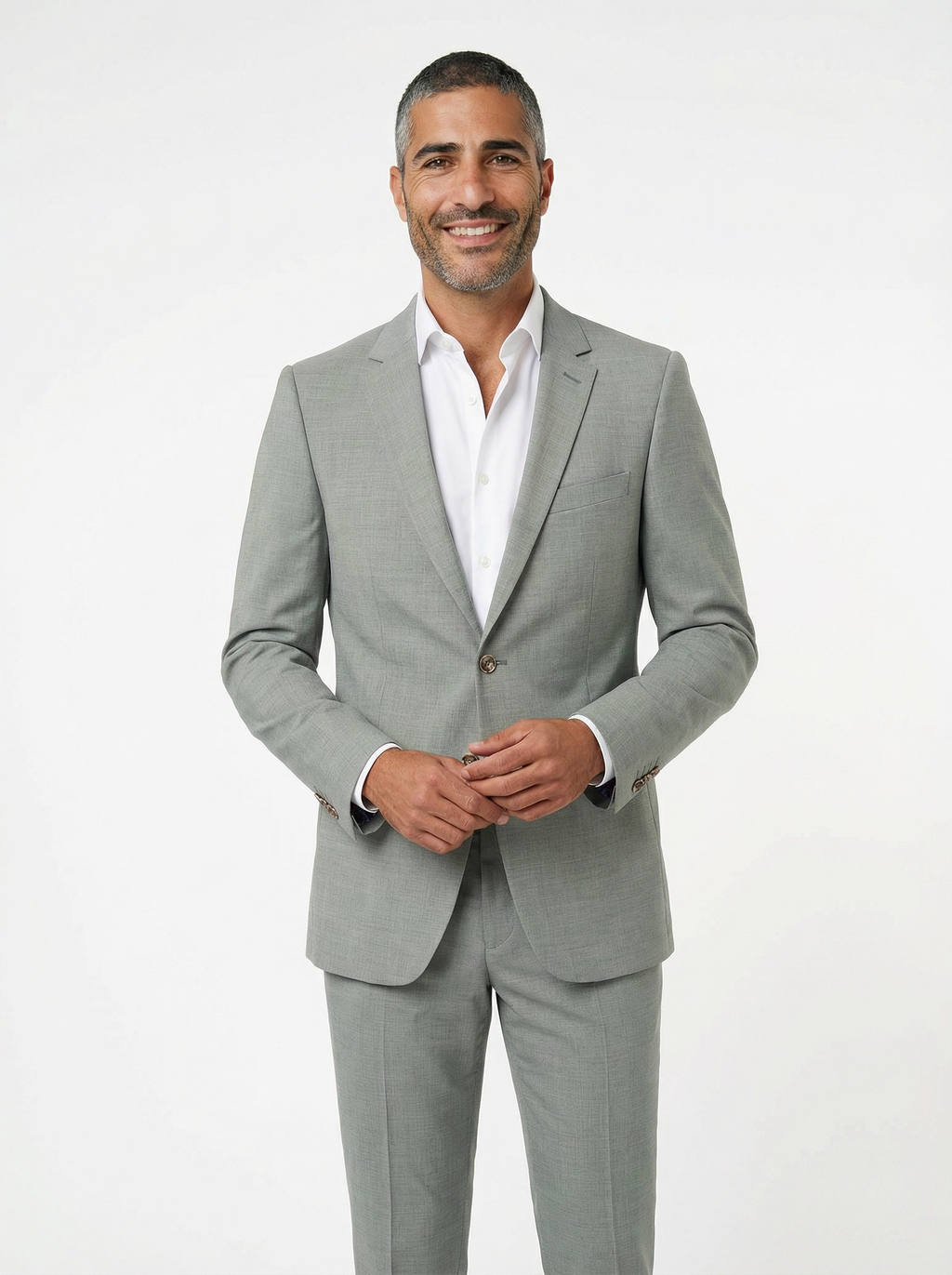 2-delig pak Mid Green Sharkskin full