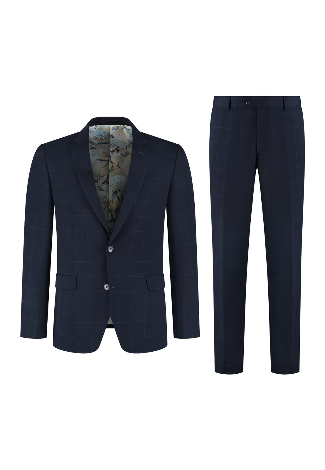 2-delig pak Navy Checkered product