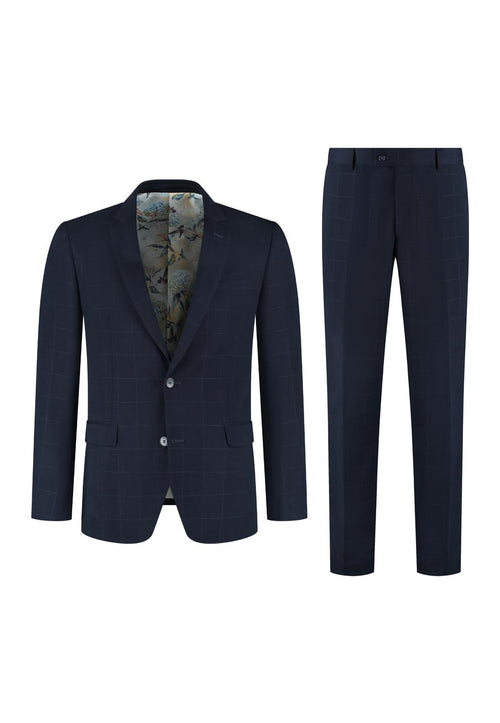 2-delig pak Navy Checkered product