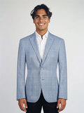Colbert ZEPH DeLuxe Ice Blue Checkered