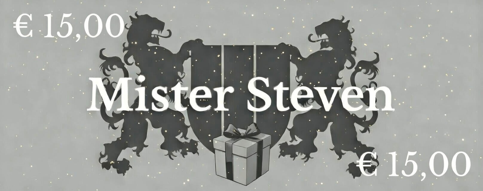 Mister Steven Cadeaubon - € 15,00