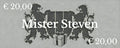 Mister Steven Geschenkgutschein – 20,00 €