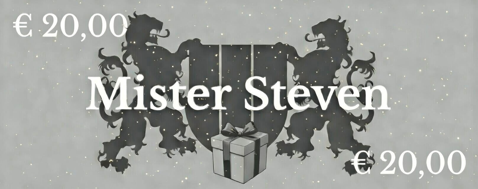 Mister Steven Cadeaubon - € 20,00